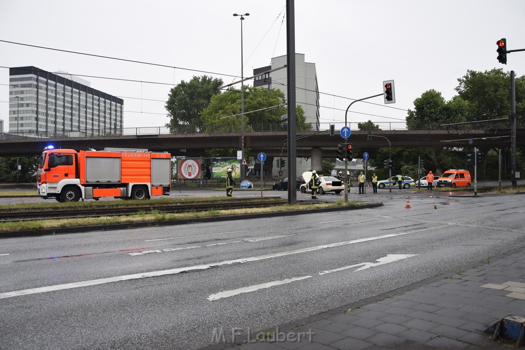 VU 3 Pkw Koeln Deutz Am Messekreisel P094.JPG - Miklos Laubert